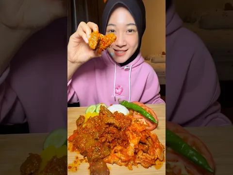 MUKBANG OSENG MERCON MAMA FUJI SAMA CEKER DAPUR ESTETOK 😚👌🏻✨