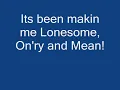 Waylon Jennings Lonesome On'ry and Mean