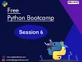 Python Tutorial for Beginners - Session 6 Live Training Python Tutorials From Basics to Advance