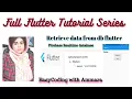 3 How to fetch data from firebase using flutter Retrieve and get data