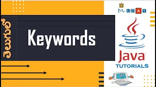 1 10 2 keywords in java TELUGU tutorial