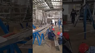 About 17 weeks ago #welding #aluminiumfabrication #performanceboats #boatbuild #construction