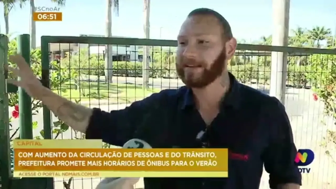 Linhas e horários de ônibus, em Florianópolis, serão ampliados na temporada do verão