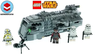 LEGO Star Wars 75311 Imperial Armored Marauder Speed Build