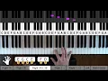 Elton John Tiny Dancer Intro - Play Along Piano Tutorial