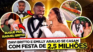 O CASAMENTO MILIONÁRIO DE DAVI BRITO E EMILLY ARAÚJO | Diva Depressão