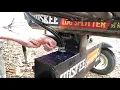 How to fix hydraulic hose that keeps popping off fitting on firewood log splitter