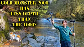 gold monster 2000 vs 1000 depth test
