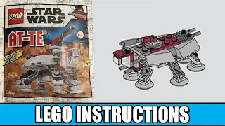 LEGO Instructions | Star Wars Magazine | 912308 | AT-TE
