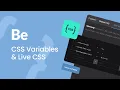 CSS Variables Live CSS in BeBuilder