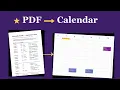 How to Import ANY Schedule into Google Calendar Free PDF Photo Link or even Paste