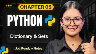 Chapter 05 - Dictionary Sets in Python Python Full Course 2026 Saumya Singh