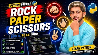 Python Rock Paper Scissors Game Beginner Python Project Step by Step