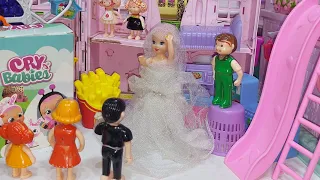 جنه بقت بطله كبيرة بس مش سعيده عائلة عمر جنه ورؤي مامتي دكتورة العاب بنات 