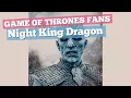 Night King Dragon Poster Collection Game Of Thrones Fans