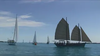 Georgetown Bahamas Shenanigans! How to make a conch shell into a horn and cruiser sailboat races