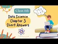 Class 8 Data Science Chapter 3 - Data Visualization Short Answers