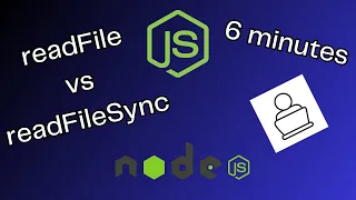 readFile vs readFileSync What s the difference Node JS 6 minutes
