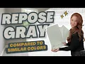 Sherwin Williams Repose Gray Similar Paint Colors