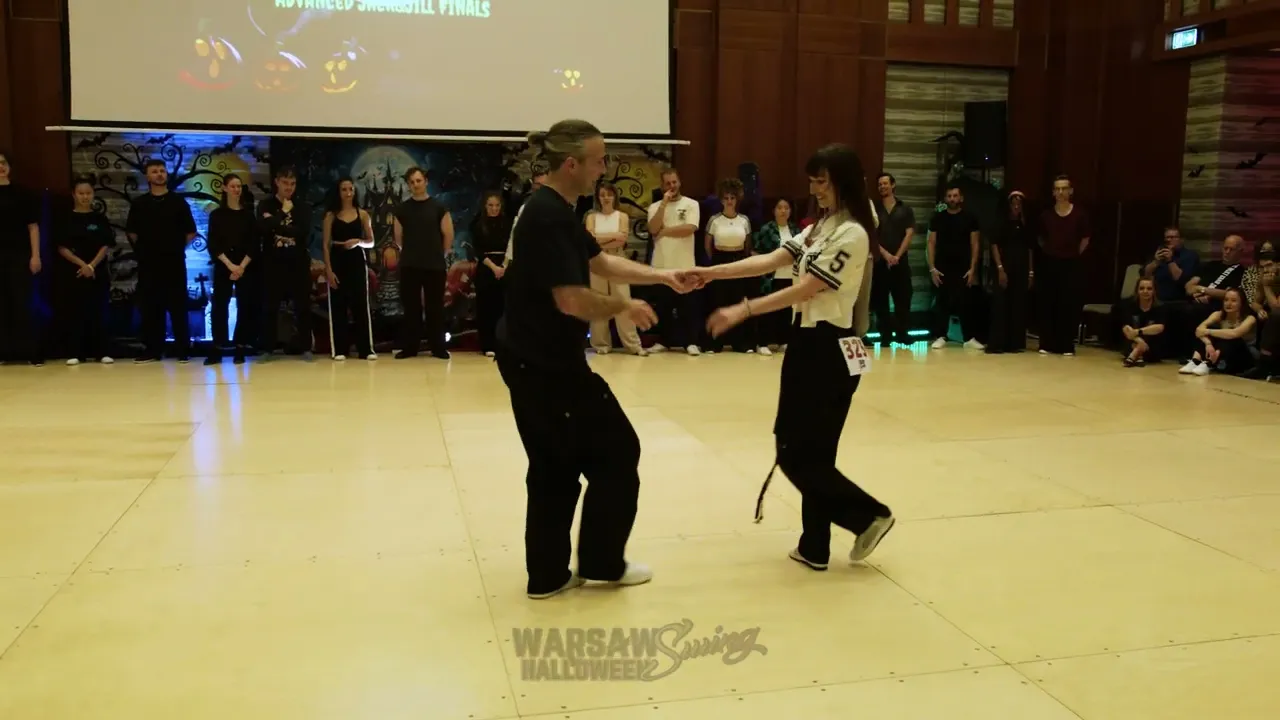Jake Dyson & Maria Niedzialek - Advanced Jack&Jill Finals - Warsaw Halloween Swing 2025