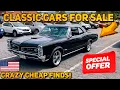 PURE PROFIT 22 Classic Cars Under 9 000 Sellers Are Practically Paying You To Take