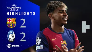 Lamine Yamal Nets In Thriller 😮‍💨 | Barcelona 2-2 Atalanta | UEFA Champions League Highlights
