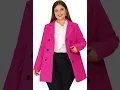 Agnes Orinda Women s Plus Notched Lapel Coat Review - Pros Cons