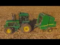 Download Lagu Round Baling Corn Stalks! John Deere 4450 \u0026 567