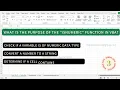 What is the purpose of the isnumeric function in vba VBA for beginners