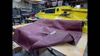 Done – All the sails are now attatched.