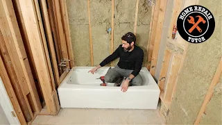 نصائح لإزالة حوض الاستحمام المصنوع من الحديد الزهر           دندنها