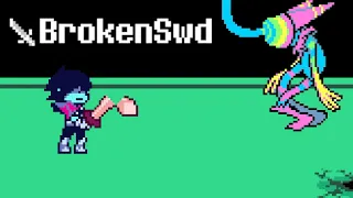 What if You EQUIP the Broken Sword Deltarune chapter 2