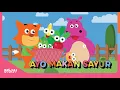 Download Lagu Ayo Makan Sayur | Bernyanyi dan Bergoyang! | Bebiyu lagu untuk anak-anak