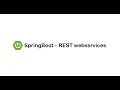 1 - SpringBoot Boilerplate code with REST webservices