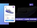 Animated Product Card using HTML CSS and JavaScript