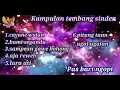 Lagu kumpulan tembang sinden sandiwara