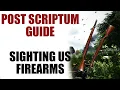 Post Scriptum Guide - Sighting US Firearms