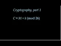 Section 4 6 Cryptography part 1