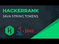 HackerRank JAVA Java String Tokens
