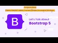 Bootstrap 5 Progress Bars Labels Colored Striped Animated Multiple WebTechTutorHub