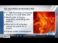 Rural New Ulm home damaged by fire