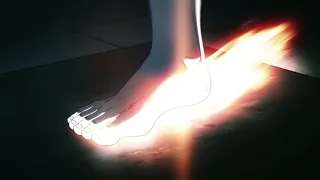 fire force dub brother vs brother fight scene 