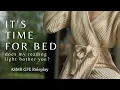 ASMR GFE Sleep Aid Girlfriend reads her book next to you in bed Heart Beats and Breathing