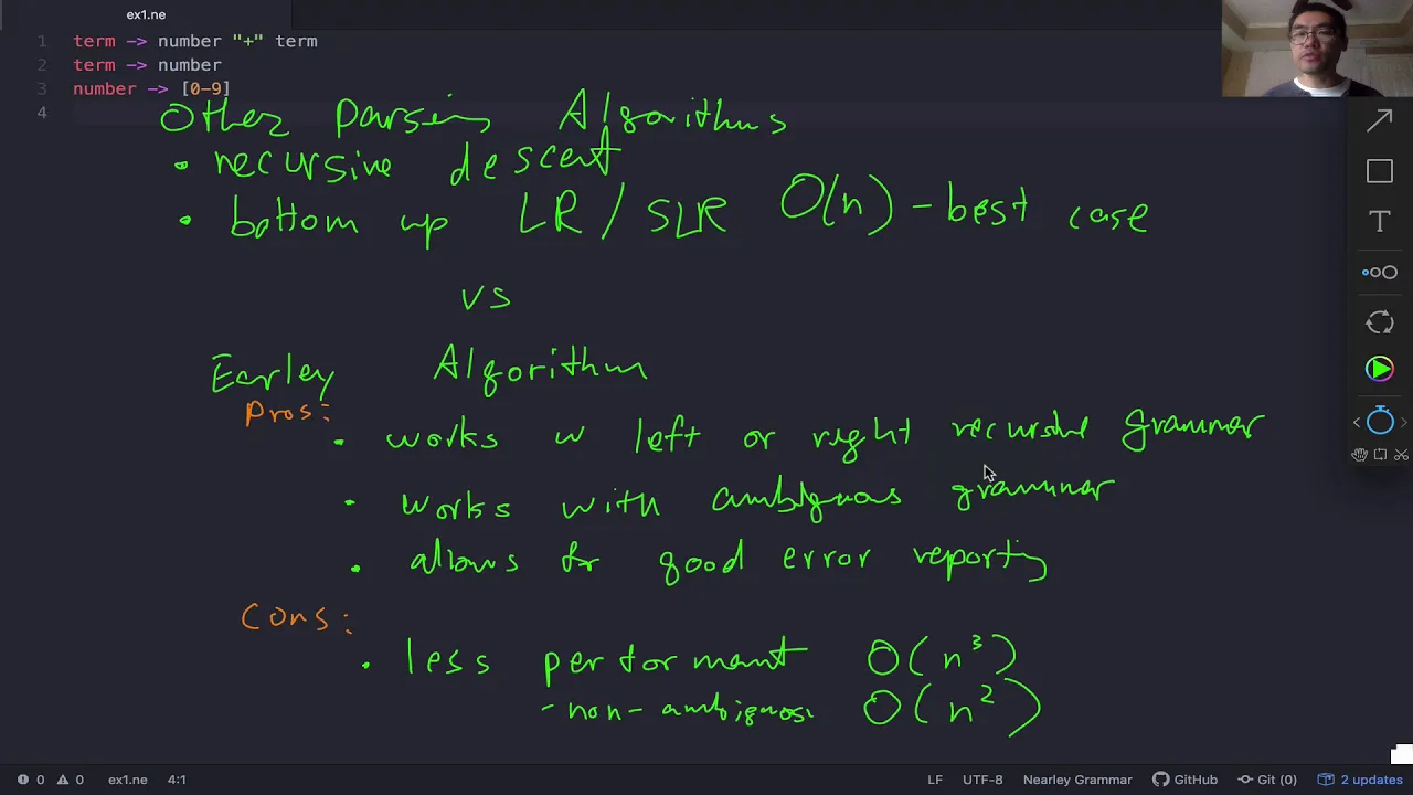 Earley Parsing Algorithm