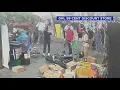 Defective accelerator causes motorcyclist to crash into 3 people car in Queens NYPD