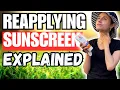 Sunscreen Reapplication: The TRUTH About How Often You Need It