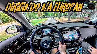 PEGAMOS UMA PERUA DIESEL PRA DAR ROLE NA EUROPA!! MERCEDES SERIE E
