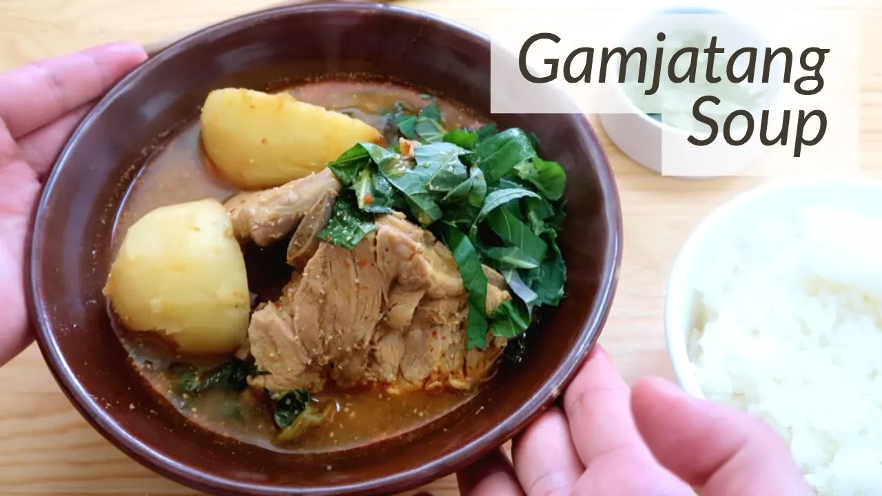 How to make Gamjatang (Spicy Pork Bone Soup)