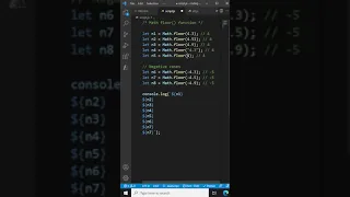 JavaScript Math floor method - JavaScript Tutorial for Beginners