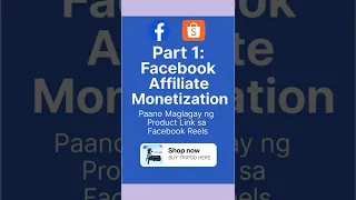 How To Add Product Link On Facebook Reels New Monetization Tutorial Shopee Affiliate Program 